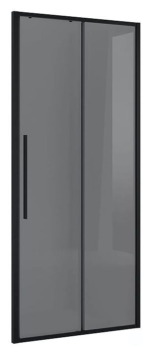 Дверь душевая Niagara NOVA NG-85-9TB 90х195 см, в нишу, раздвижная, черный матовый