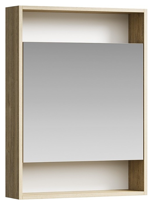 Шкаф зеркальный Aqwella City SIT0406DB