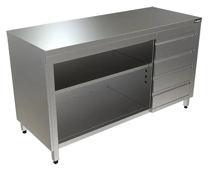 Стол производственный КОБОР СТ/1-90/60/О