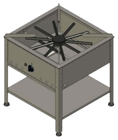 Плита-табурет газовая Вулкан GK 2000 8124