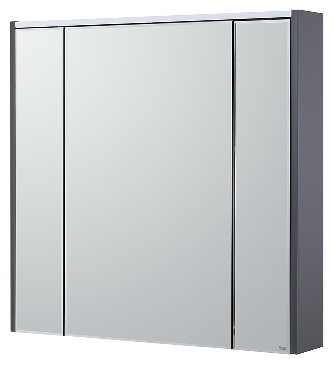 Шкаф зеркальный Roca Ronda ZRU9302970 80 см белый глянец/антрацит