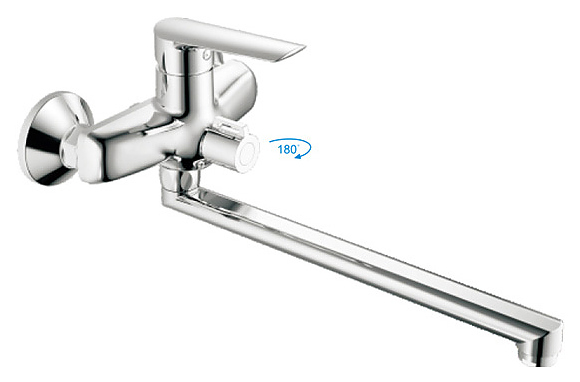 Смеситель для ванны с душем Haiba HB22198