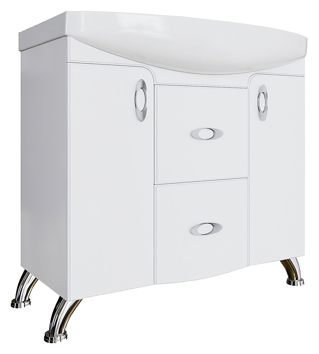 Тумба под раковину Mixline Вивальди-85 белая