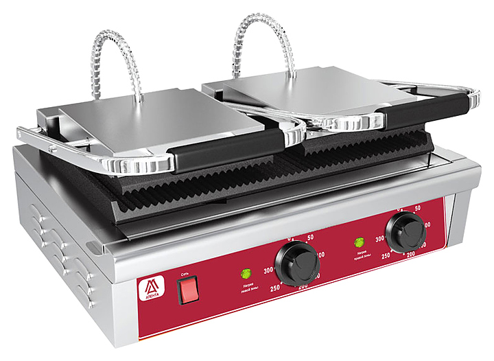 Гриль прижимной ATESY ГК-2/3.66-Э АЛЕНТА
