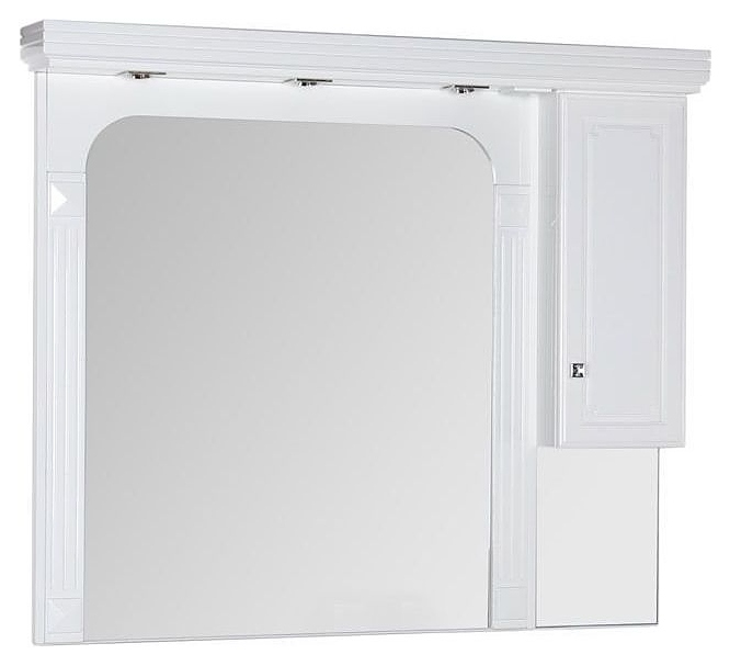 Зеркало Aquanet Фредерика 140 белое