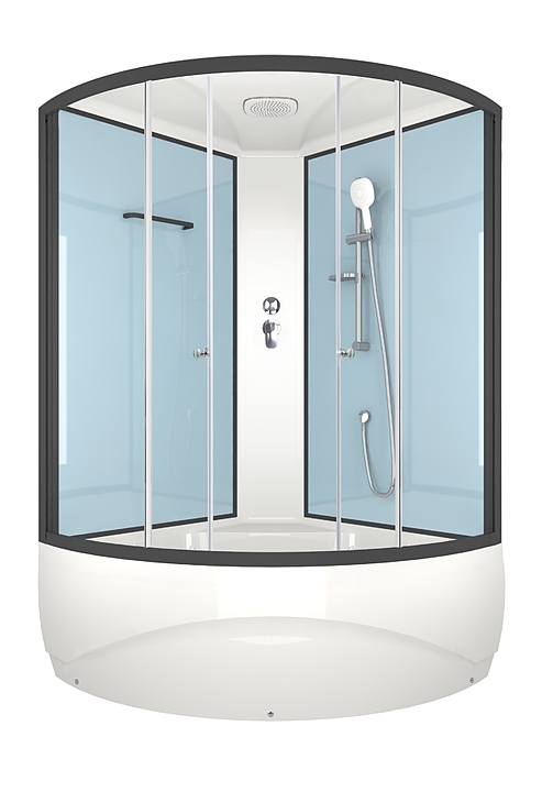 Душевая кабина Domani-Spa Vitality high DS01V1212HDbCl00 120х120 см
