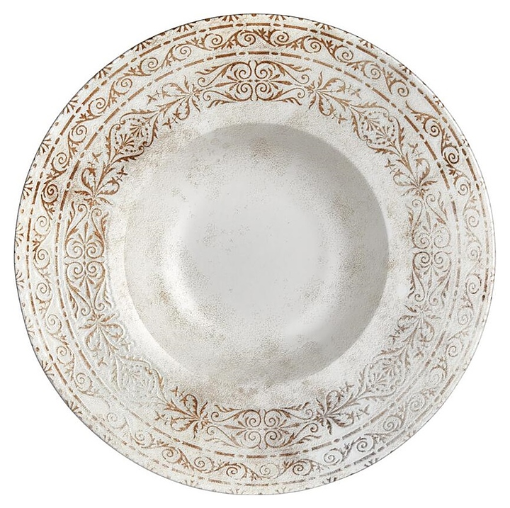 Тарелка глубокая By Bone Antico AN-ZT-25-CK 450 мл d=24,7 см h=5,5 см (фарфор)