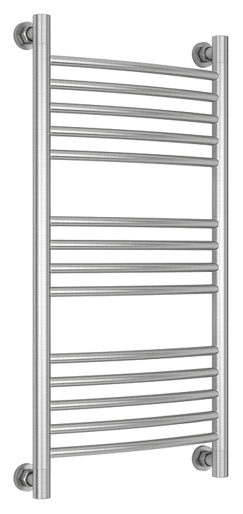 Полотенцесушитель водяной Сунержа Богема+ 80x40 см с выгнутой перемычкой, сатин