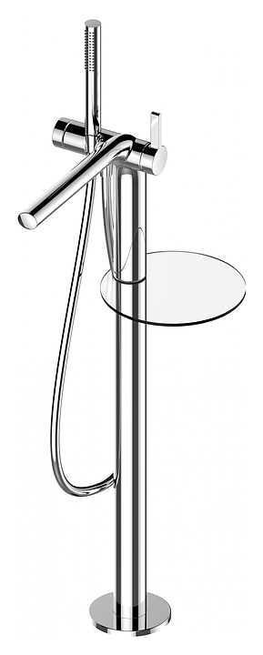 Смеситель для ванны и душа напольный Keuco Edition 400 51527010100 с душевым гарнитуром