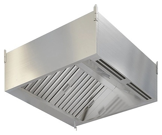 Зонт приточно-вытяжной Restoinox ЗПВПК-14/09 пристенный