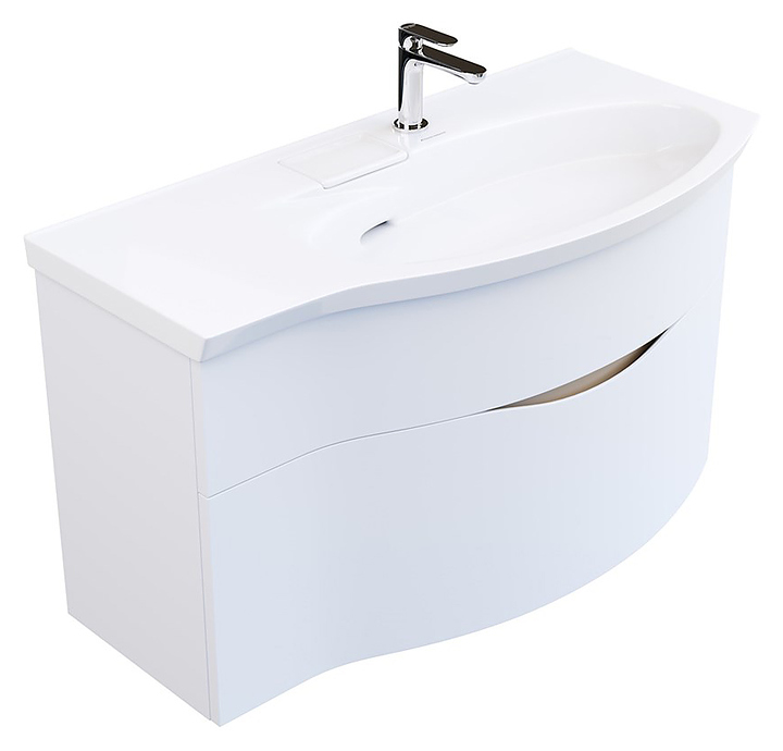 Тумба под раковину Kerama Marazzi Riva RV.100Rh\WHT.M правая