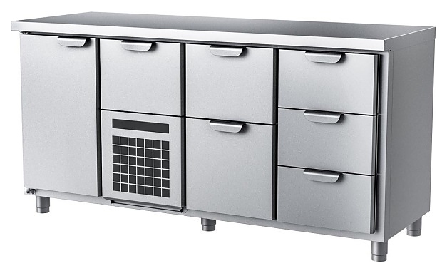 Стол холодильный HappyChef TC GH 1-CBR-2-3