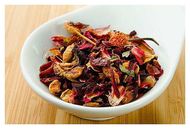 Фруктовый чай Клубничный пунш