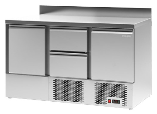 Стол холодильный POLAIR TMi3GN-121-G с бортом