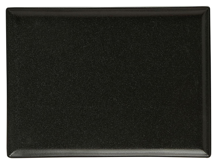 Блюдо прямоугольное Porland Seasons 358827 210х270 мм черное
