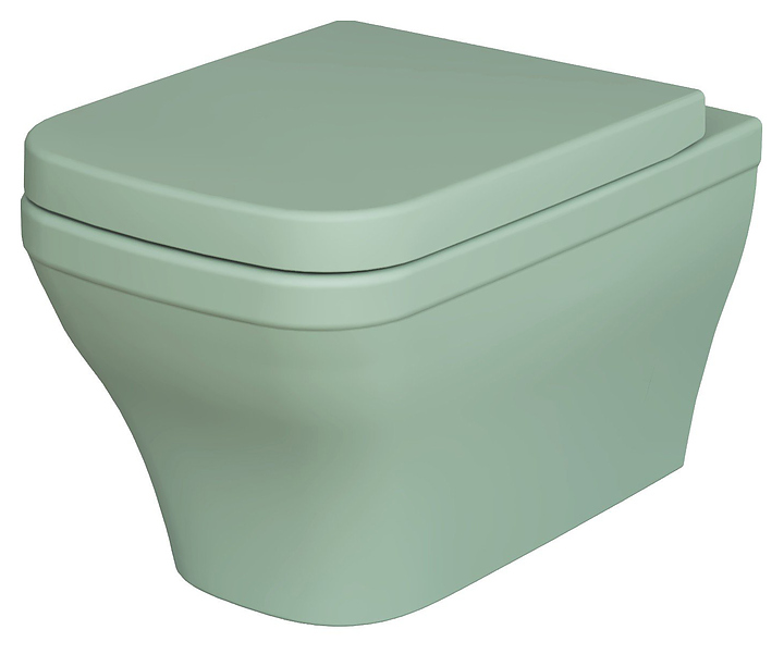 Унитаз подвесной Ambassador Benefit 203T21001R мятный матовый