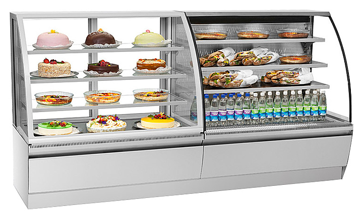 Горка холодильная Viessmann (Norpe) AIDA 90-SSO-M-STS