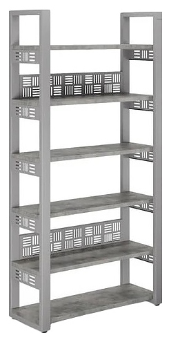 Стеллаж открытый КОБОР SO6-100/36 aluminum/chicago