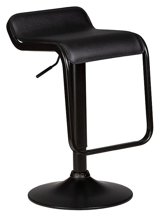Стул барный DOBRIN 3021-LM-N CRACK BLACK (черный) 2 шт.