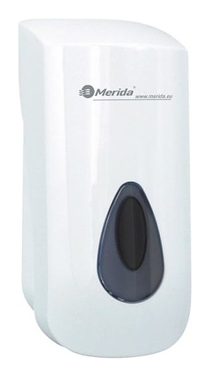 Дозатор для жидкого мыла Merida TOP III DTS301 картриджный с серой каплей