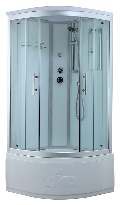 Кабина душевая TIMO Standart T-6600 Silver 100х100х220 см
