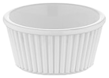 Соусник Gastroplast GS-12 120 мл d=80 мм h=42 мм (поликарбонат) белый