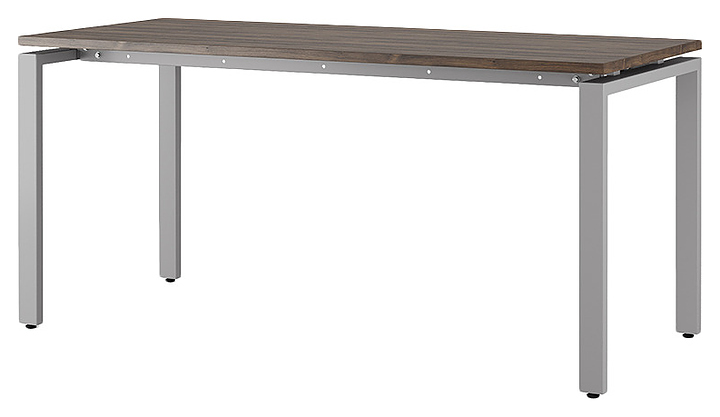 Стол компьютерный КОБОР КP-160/80 aluminum/charlston