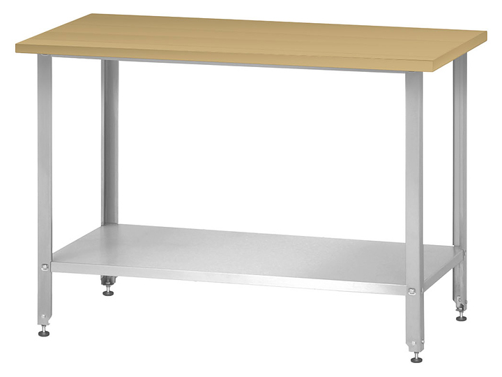 Стол кондитерский Mecon Norma Ral СПРн 1500х600х860 мм, сплошная полка