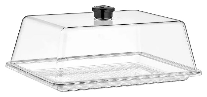 Поднос для подачи Gastroplast GFT-16 27х21 см (поликарбонат) прозрачный