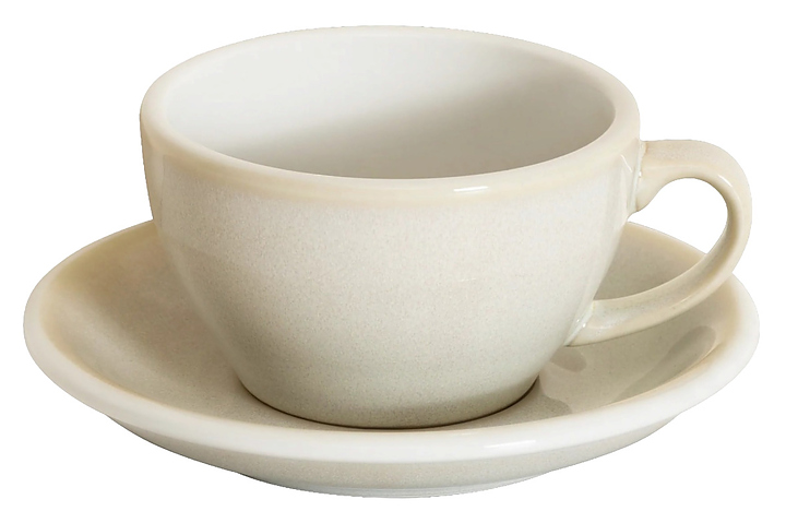 Кофейная пара Loveramics Egg Latte&Cappuccino Cup C088-112BIV/C088-140BIV 250 мл, бежевый (ivory)
