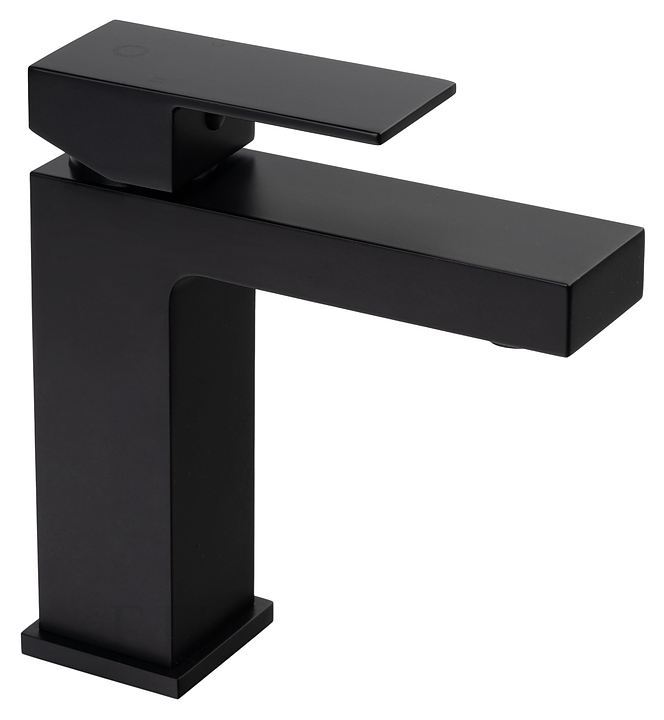 Смеситель для раковины FILARETE Fing FL5040BL, черный матовый