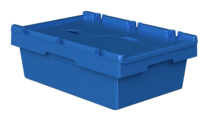 Контейнер iPlast INSTORE KV-6417 600х400х196 мм с крышкой
