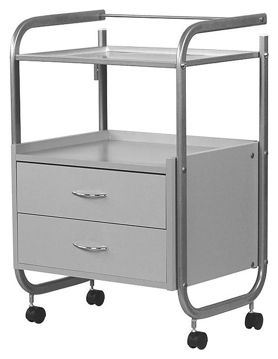 Тележка косметологическая МЭДИСОН МД-106 Silver