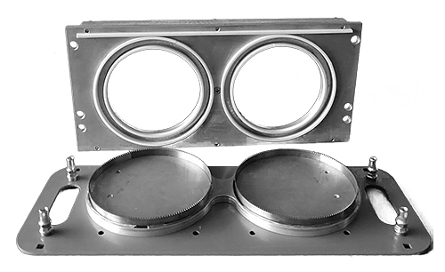 Форма VASSILII № 4121 d-135 мм 3х 135х135 мм с контурной обрезкой