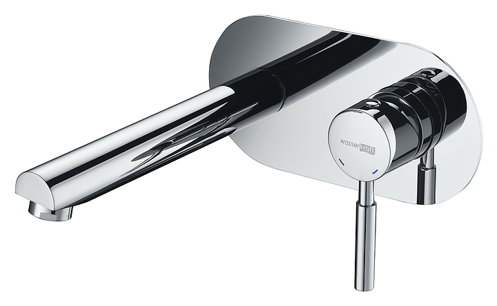 Смеситель для раковины встраиваемый Wasserkraft Main 4130 хром