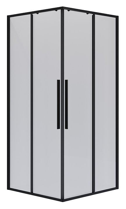 Уголок душевой Niagara Nova NG 6824-34BLACK 100х100х195 см