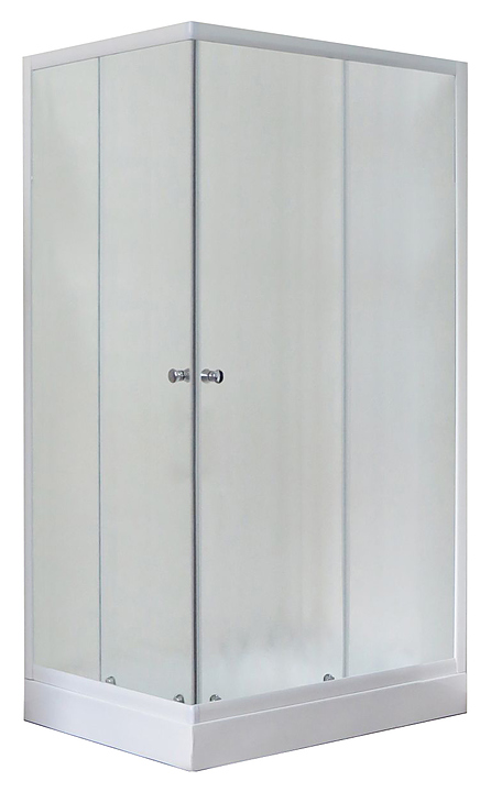 Уголок душевой Royal Bath RB HPD-C 85x120x185 см, матовое, белый профиль