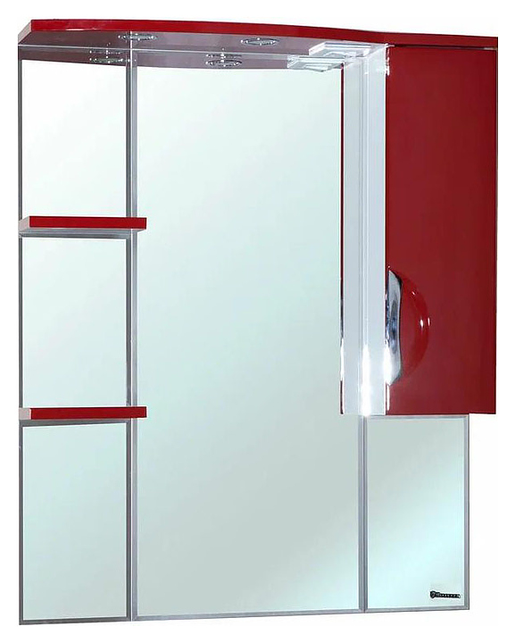 Зеркало Bellezza Лагуна 75 R правое, красное