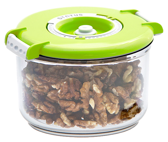 Контейнер вакуумный Status VAC-RD-075 зеленый