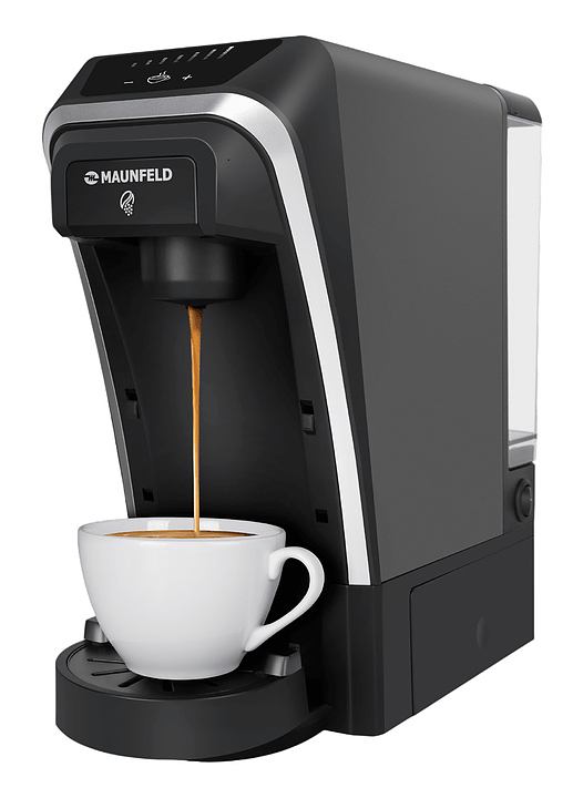 Кофеварка капсульного типа Maunfeld 2в1 MCCM-CM823GR 0.8 л 1400 Вт серый, черный