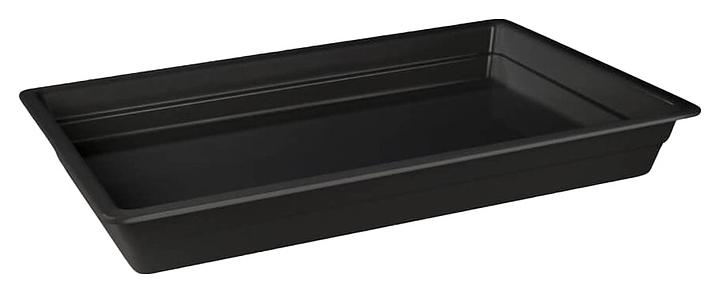 Гастроемкость Pujadas 22051 GN 1/1 (530х325) h=20 мм меламин, черная