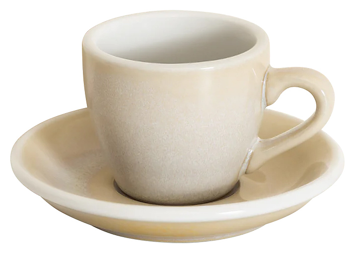 Пара кофейная Loveramics Egg C088-B134B 80 мл, бежевая