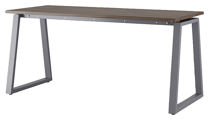 Стол офисный КОБОР TR-120/80 graphite/charlston