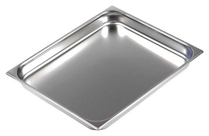 Гастроемкость Rosso GN 2/1-65 (650х530x65) нерж. сталь