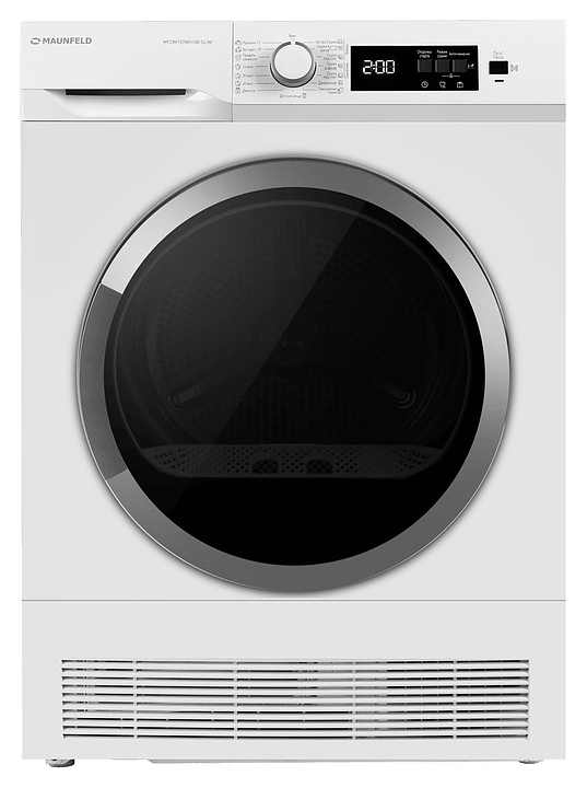 Сушильная машина Maunfeld MFDM157WH100 SLIM белая