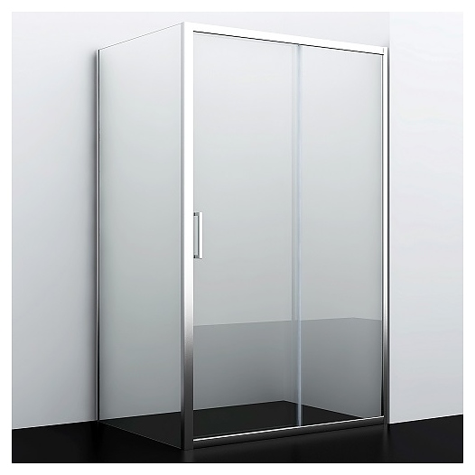 Уголок душевой Wasserkraft Main 41S33 130х90х200 см, профиль серебро