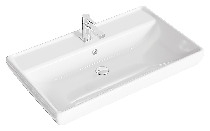 Раковина Aqwella Dreya Q80 192185 81x47,5 см, керамика