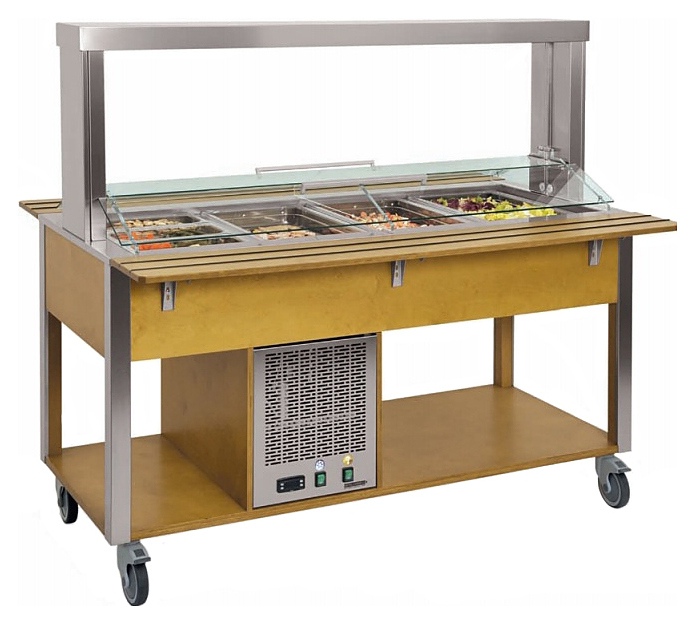 Стол шведский Metalcarrelli 6900.4M-R