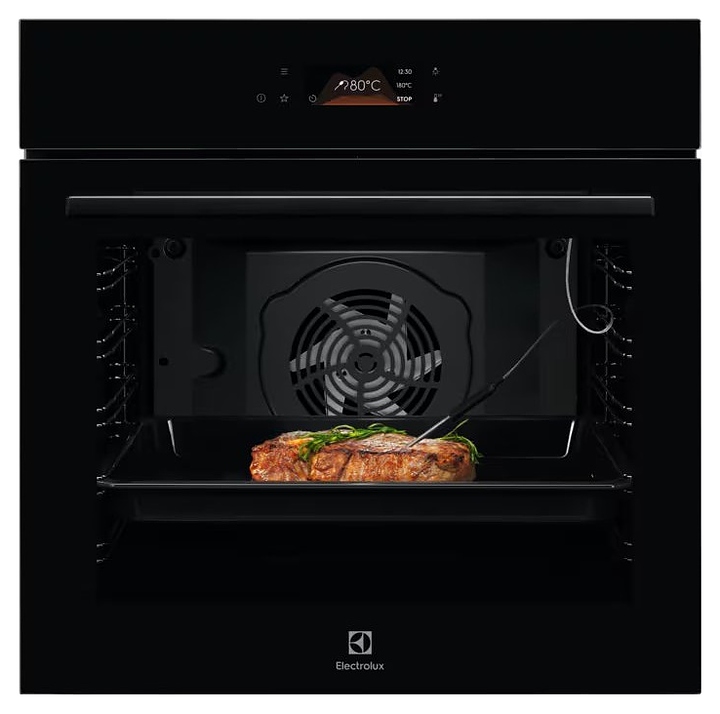 Духовой шкаф с пароувлажнением Electrolux COD8H39Z черный / стекло