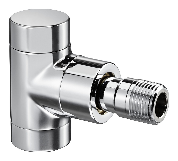 Вентиль запорный угловой Oventrop Combi E 1166052, ДУ 15, PN 10, Rp 1/2